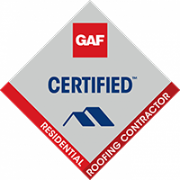 GAF Certified Residential Roofing Contractor Logo